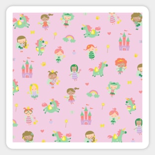 Fairies and unicorns Sticker